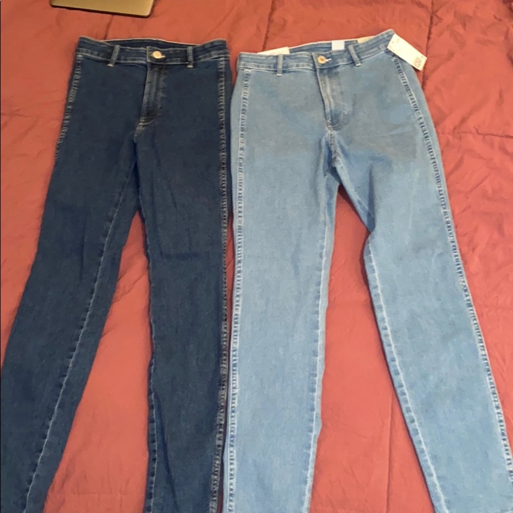 Bundle of H&M high waisted skinny jeans